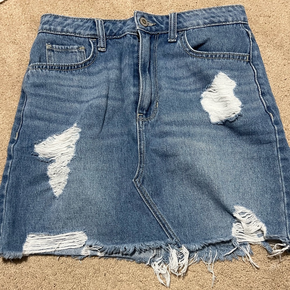 Denim skirt